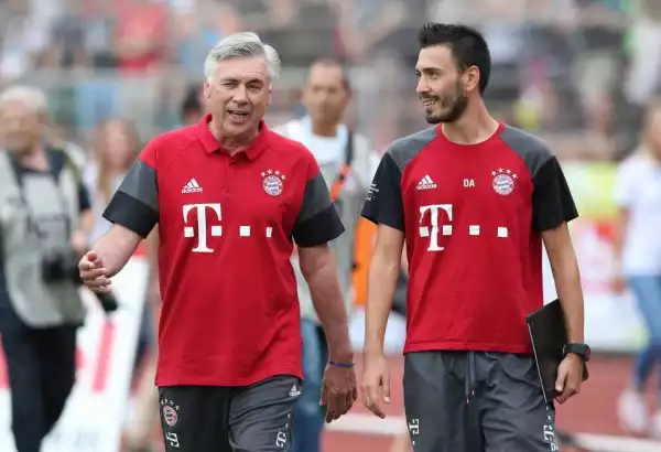 Carlo Ancelotti Appoints Son as  Bayern Munich Assistant Coach
